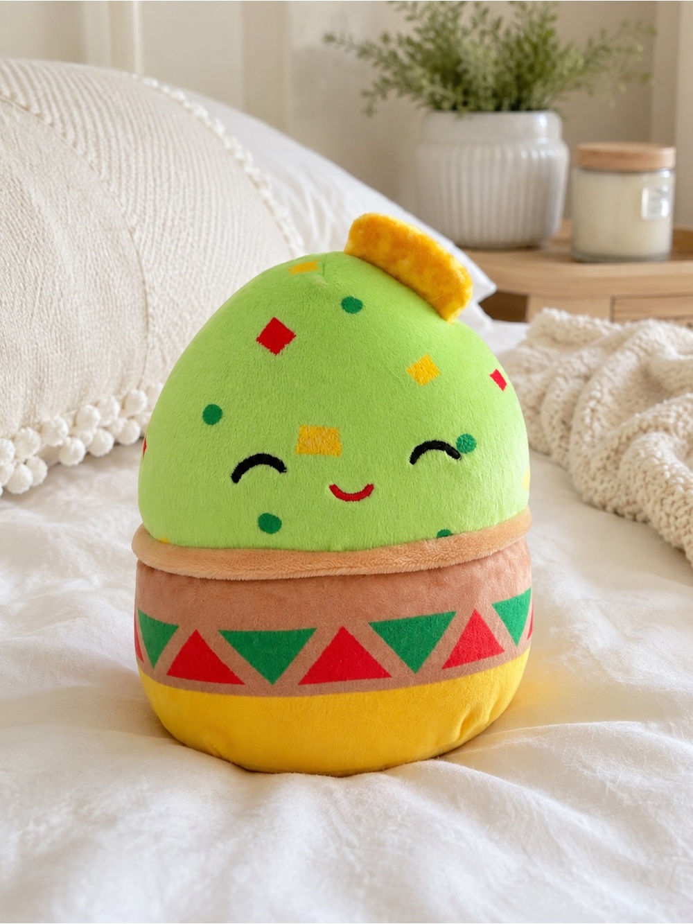 Squishmallows Food Squad Gideon the Guacamole with Tortilla Chip Exclusive 5-Inc